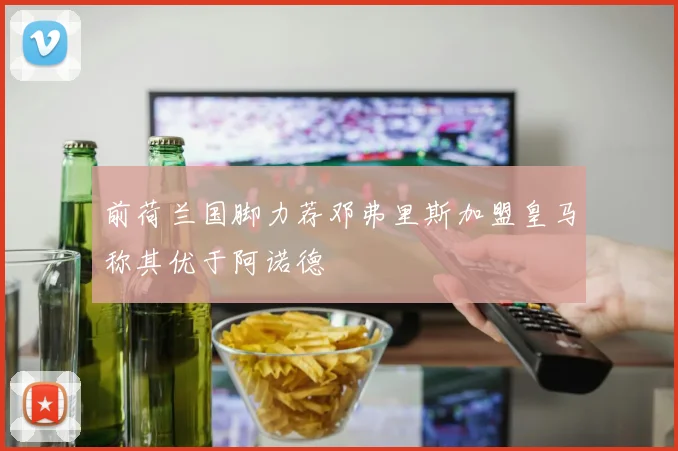 前荷兰国脚力荐邓弗里斯加盟皇马称其优于阿诺德